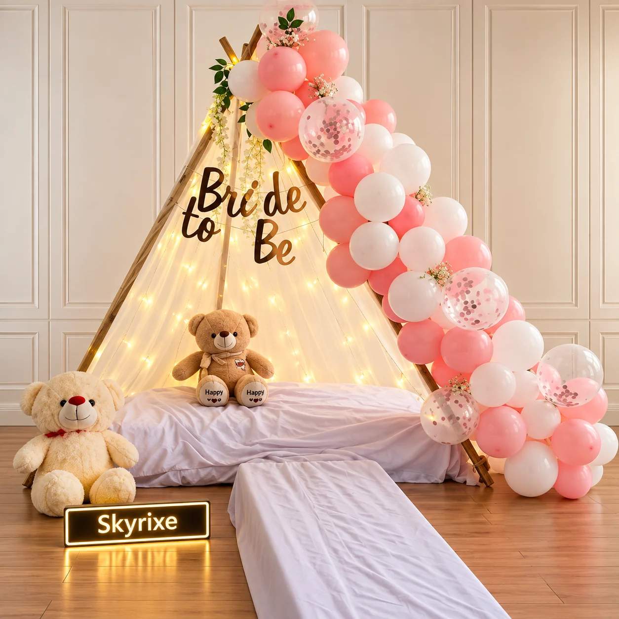 Canopy Tent Decoration Setup