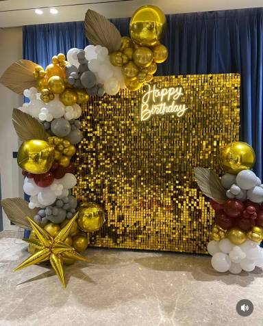 Sequence Birthday Backdrop