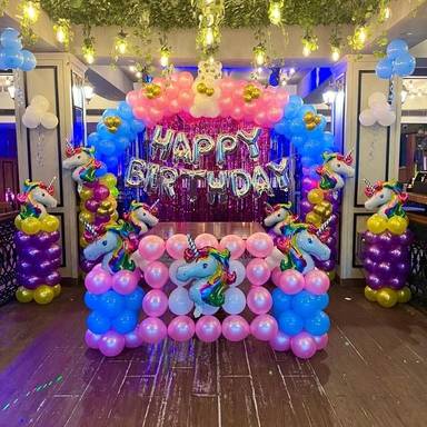 Magical Unicorn Birthday Setup