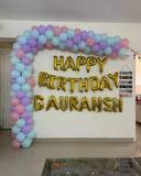 Pastel Themed Birthday Balloon Backdrop - photo 4