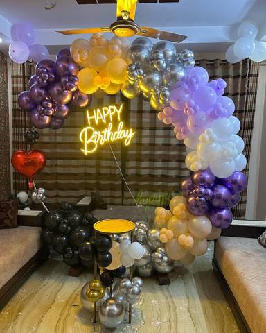 Luxury Glam Birthday Backdrop