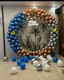 Royal Metallic Birthday Balloon Arch - photo 1