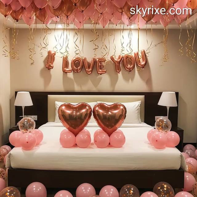 Romantic Room Decoration in Mumbai for Couples
