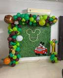 Jungle Safari Mickey Birthday Backdrop - photo 2