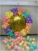 Pastel Balloon Birthday Decor - photo 1