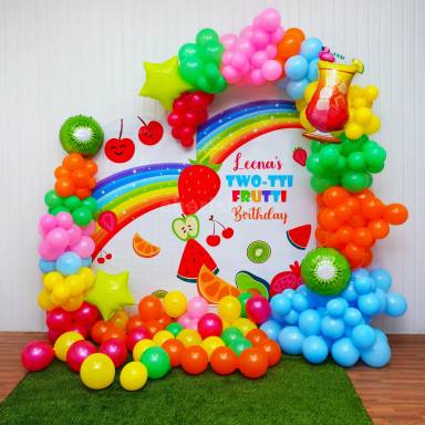 Two Tti Frutti Birthday Theme