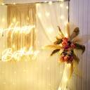 Boho Glow Birthday Backdrop - photo 3