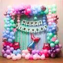 Vibrant Mermaid Tail Birthday Decor - photo 1