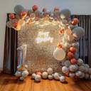 1st Birthday Balloon Decoration at Hall - photo 1