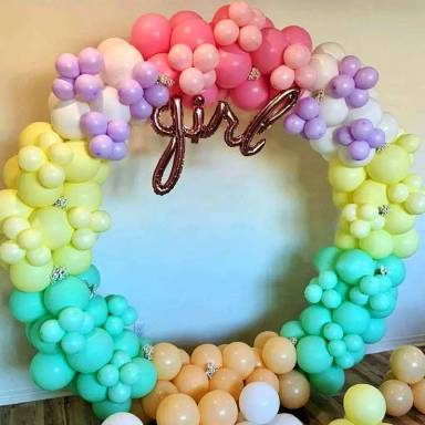 Rainbow Baby Girl Decor
