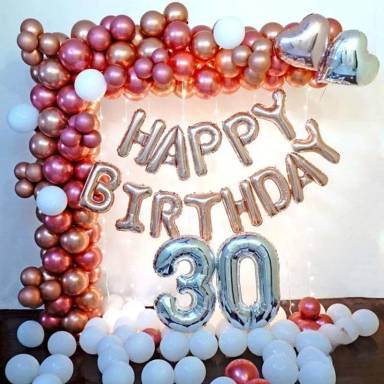 Milestone Birthday Decor