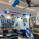 Blue And White Welcome Baby Living Room Decor - photo 1
