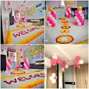 Traditional Welcome Baby Decoration Floral And Balloon Combo - photo 1