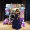 Midnight Glam Birthday Backdrop - photo 1