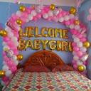 Welcome Baby Girl Balloon - photo 1