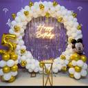 Golden Elegance Circle Balloon - photo 1