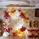 Elegant 18th Birthday Balloon Arch - photo 1