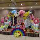 Sweet Wonderland Birthday Backdrop - photo 1