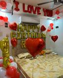 Romantic Birthday Surprise Bedroom Decor - photo 3