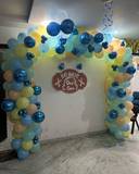 Barber Shop Theme Balloon Arch - photo 1