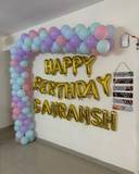 Pastel Themed Birthday Balloon Backdrop - photo 2