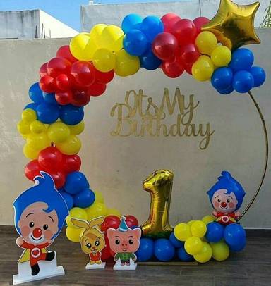 Kids Theme 1st Birthday Decoration