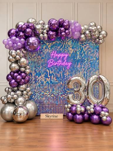 30th Birthday Sequin Decoration