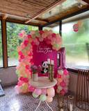 Pink Panda First Birthday Decor - photo 1