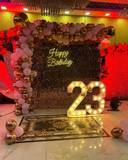 Golden Luxe Birthday Backdrop - photo 1