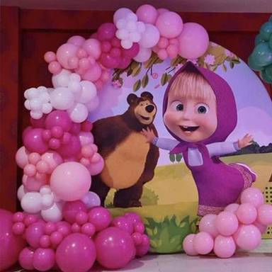 Masha and the Bear Birthday Theme Setup