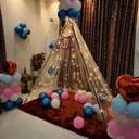 Dreamy Teepee Birthday Setup - photo 1