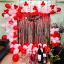 Red And White Birthday Celebration Backdrop - photo 3