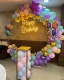 Pastel Glow Birthday Setup - photo 1