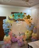 Dreamy Pastel Baby Shower Balloon Arch - photo 1