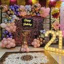 Luxe Butterfly Birthday Backdrop - photo 1