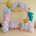 Moon And Stars Baby Shower Balloon Arch - photo 1