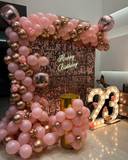 Blush And Rose Gold Luxe Birthday Setup - photo 2