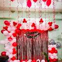 Red And White Birthday Celebration Backdrop - photo 2