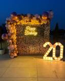 Golden Glam Birthday Shimmer Backdrop - photo 1