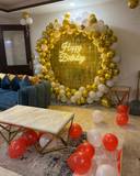 Golden Glam Birthday Backdrop - photo 1