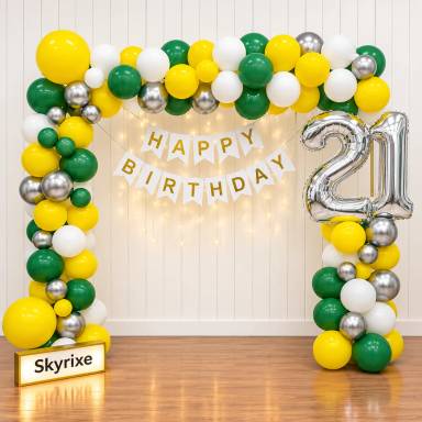 Arch Backdrop Balloon Decoration for Home