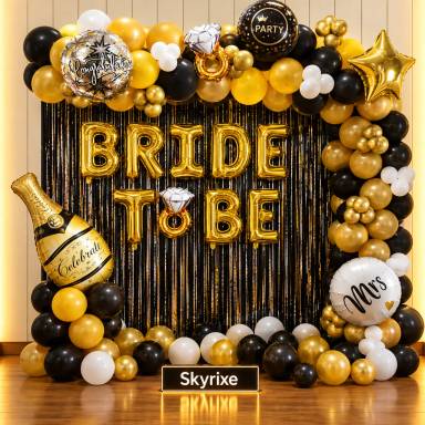 Bride To Be Balloon Backdrop