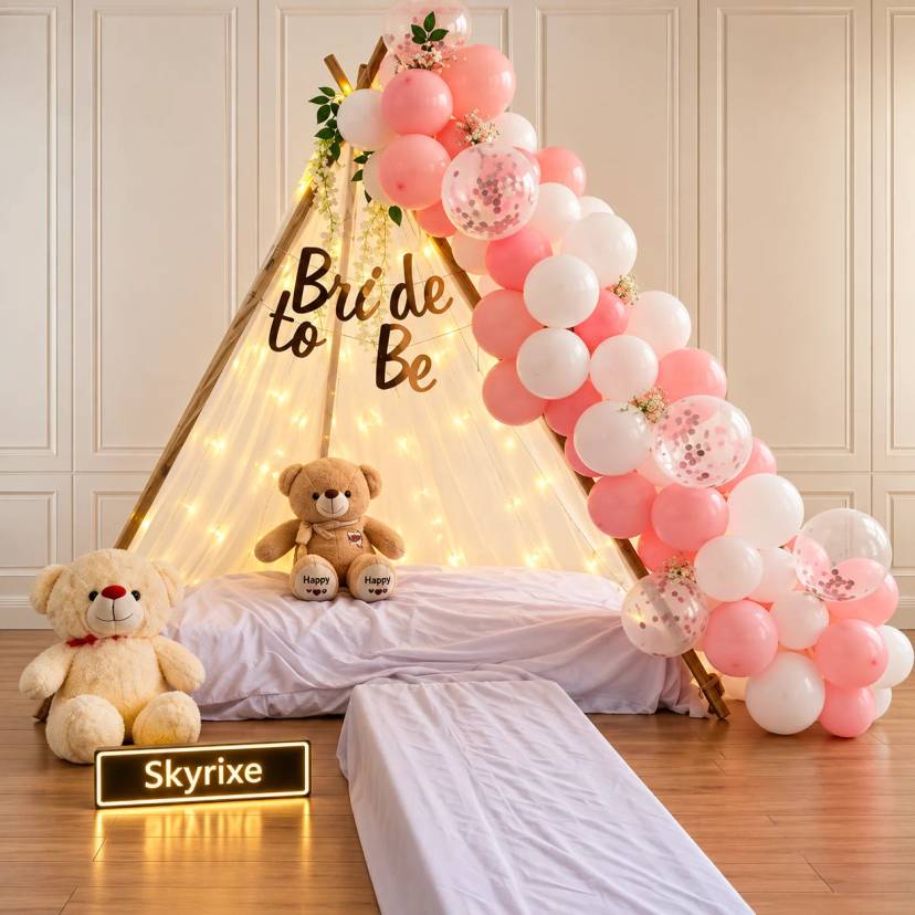 Canopy Tent Decoration Setup - Image 1