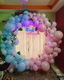 Heavenly Baby Shower Balloon Arch Blue And Pink Theme - photo 1
