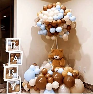 Teddy Bear Balloon Hot Air Balloon Setup