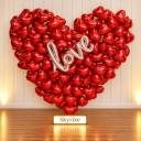 Heart Wall Balloon Decoration - photo 1