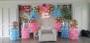 Baby Shower Balloon Arch with Neon Light - photo 1