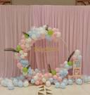 Pastel Baby Shower Hoop Decor - photo 1