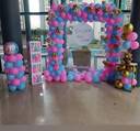 Pink And Blue Baby Shower Balloon Arch - photo 1