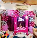 Barbie Themed Birthday Backdrop - photo 1